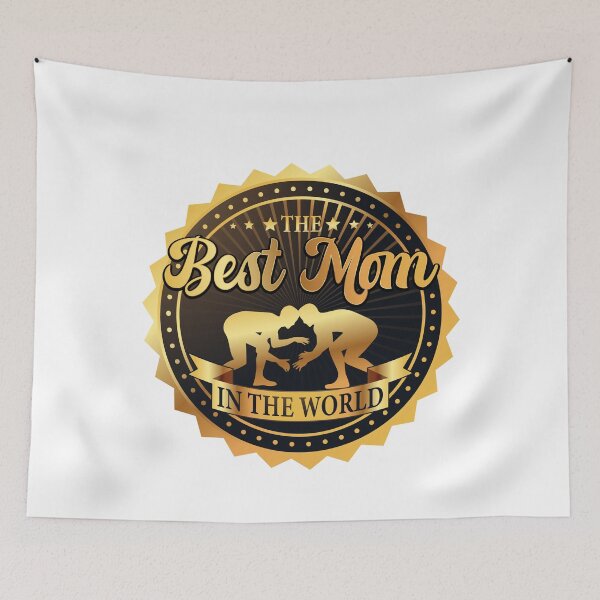 Item preview, The Best Wrestling Mom In The World Gift For Mother's Day designed and sold by teest2209.