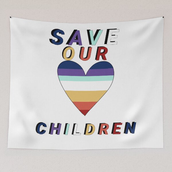 Item preview, Save our children -Anti predators designed and sold by LunaAngelRose.