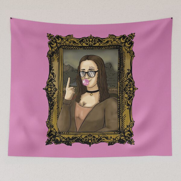 Artikelvorschau, Mona Lisa cool Mona Urban Style Spaß Design entworfen und verkauft von V A R G A S S T Y L E.