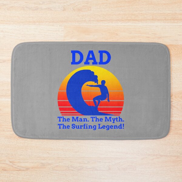 Item preview, DAD: The Man. The Myth. The Surfing Legend! - Gifts For Dad designed and sold by alancrapopod.