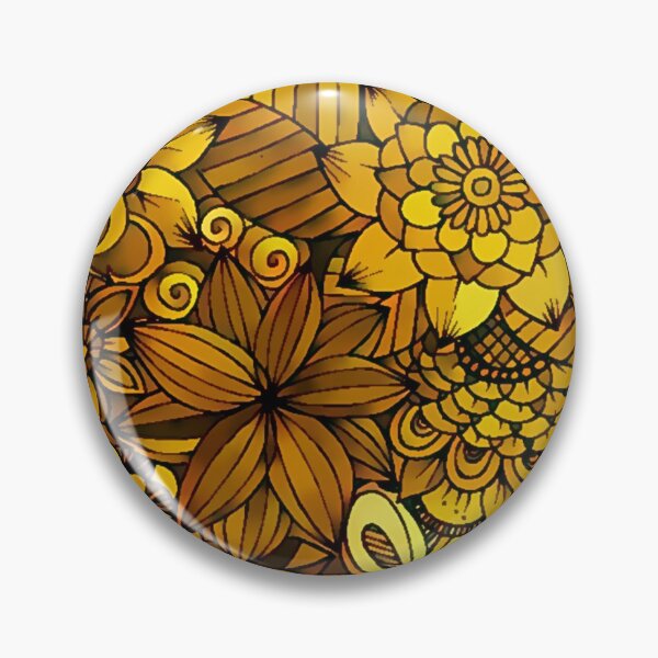 Item preview, Yellow Flower Pattern designed and sold by ClassicalAnime.