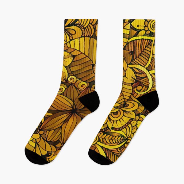 Item preview, Yellow Flower Pattern designed and sold by ClassicalAnime.