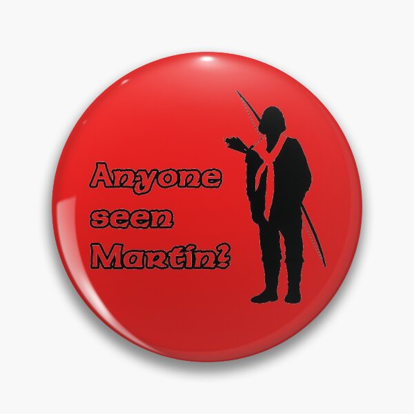 Item preview, ANYONE SEEN MARTIN? designed and sold by Silhou-tees.