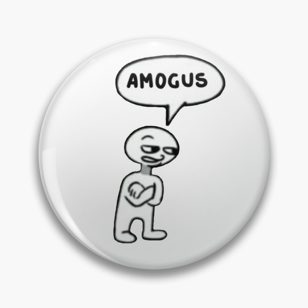 amogus Sticker for Sale by memelordKING