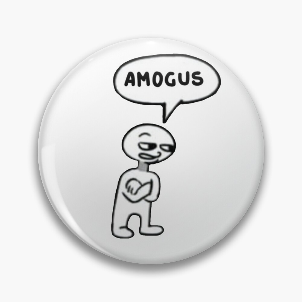 amogus Pin for Sale by memelordKING