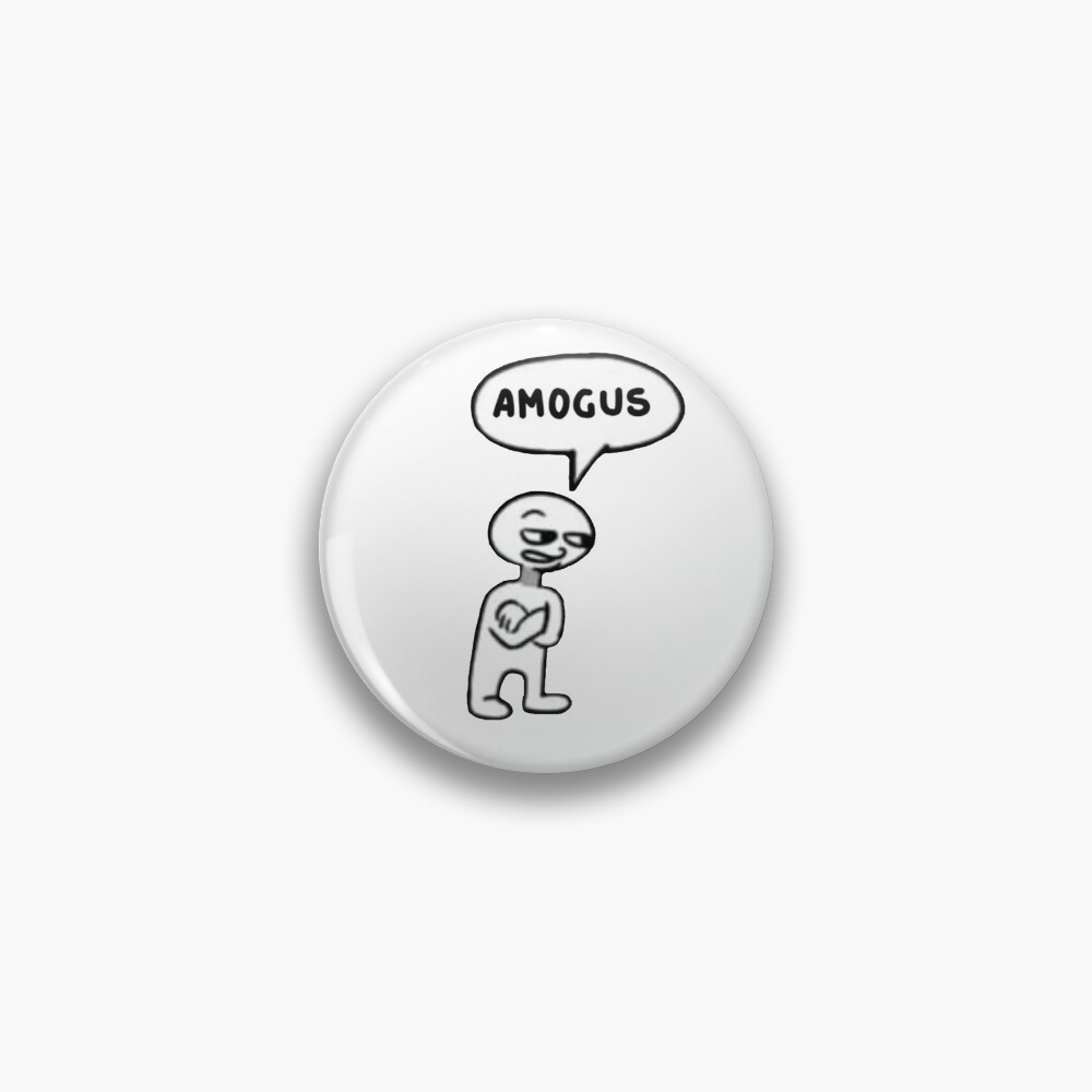 amogus Pin for Sale by memelordKING