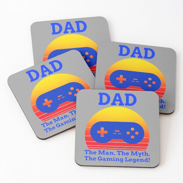 Item preview, DAD: The Man. The Myth. The Gaming Legend! - Gifts For Dad designed and sold by alancrapopod.