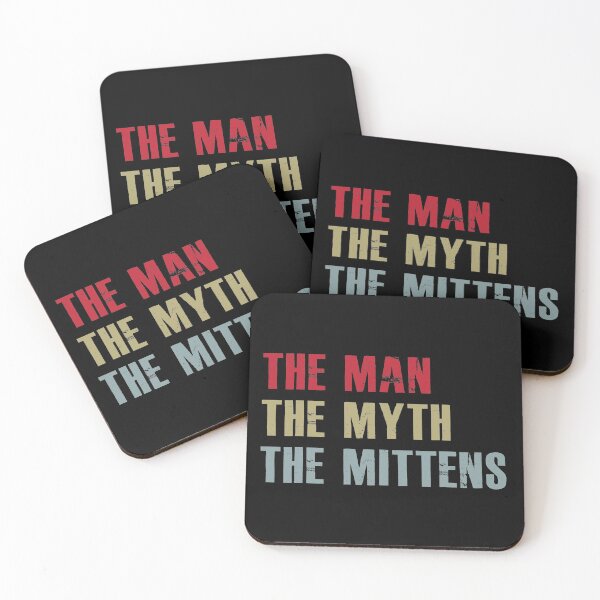 Item preview, The Man The Myth The Mittens designed and sold by hasanmasud.