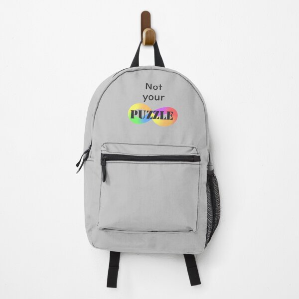 Item preview, Not your puzzle! #ActuallyAutistic designed and sold by MoznaInaczej.