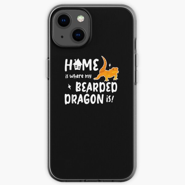 Home Where My Bearded Dragon Gifts For Bearded Dragon Lovers iPhone Soft Case