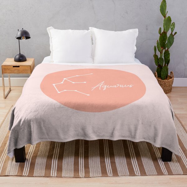 Item preview, Aquarius Zodiac Sign in Rose Gold designed and sold by tinyteacups.