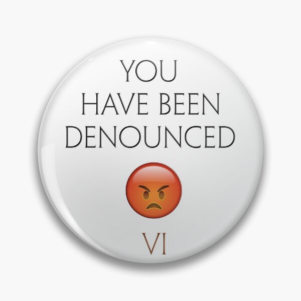 Item preview, YOU HAVE BEEN DENOUNCED VI - Transparent designed and sold by Image NDesign.