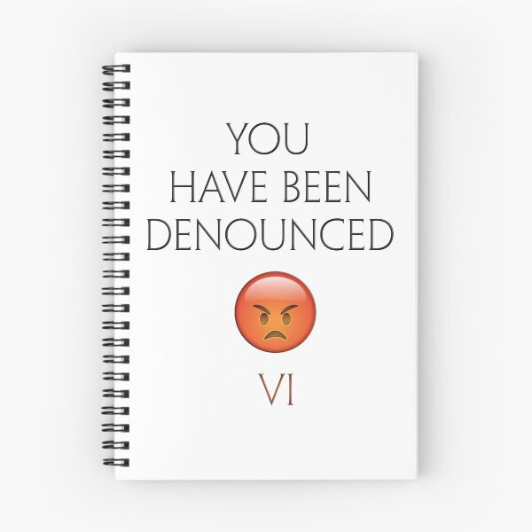 Item preview, YOU HAVE BEEN DENOUNCED VI - Transparent designed and sold by Image NDesign.