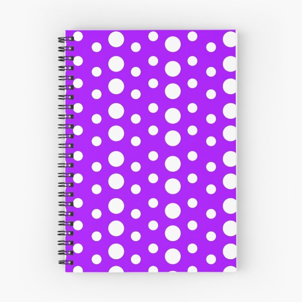 Item preview, Polka Dots (Purple/White) designed and sold by Clickcreations.