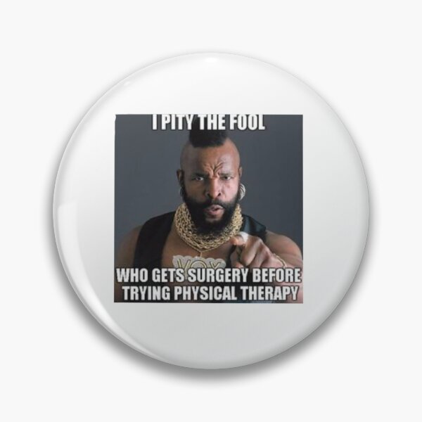Item preview, Physical Therapy Meme Sticker designed and sold by John Schaefer.