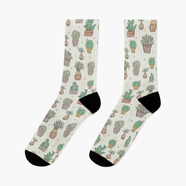 Item preview, Potted Plants Pattern designed and sold by Laura Maxwell.