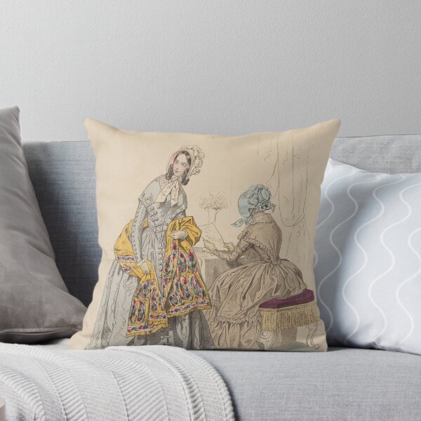 Aperçu de l'œuvre Assiette Fashion Vintage - Petit Courrier des Dames créée et vendue par KnightandMoon.