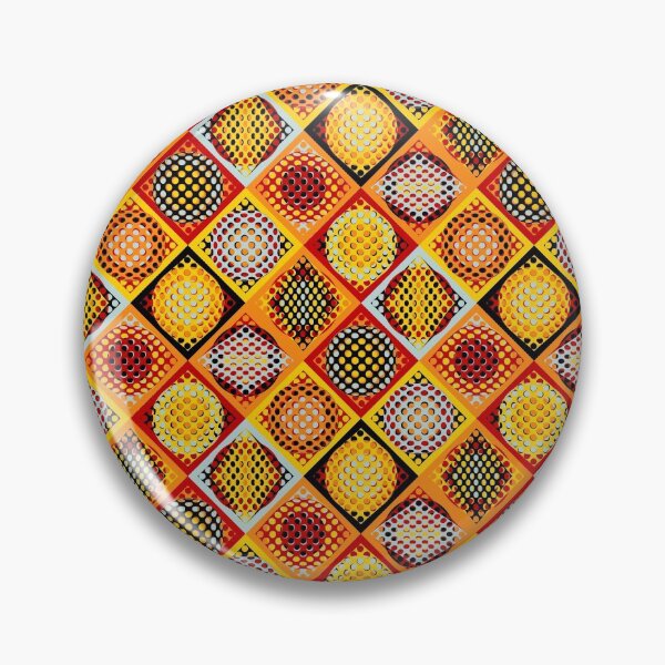 Item preview, Hole pattern orange designed and sold by joonzero.