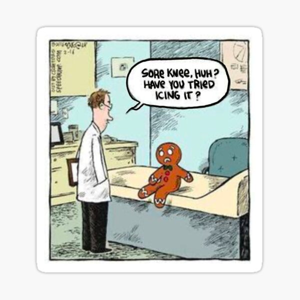 Item preview, Medical Meme Sticker designed and sold by John Schaefer.