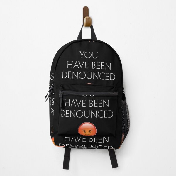 Item preview, YOU HAVE BEEN DENOUNCED VI - Transparent (black background) designed and sold by Image NDesign.