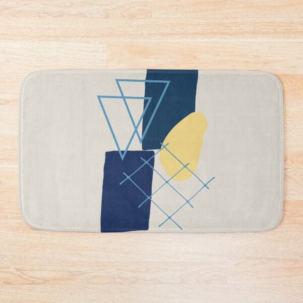 Item preview, Yellow sun Blue Moon Transform abstract No3 Japandi style 2021 designed and sold by dreamofdenim.
