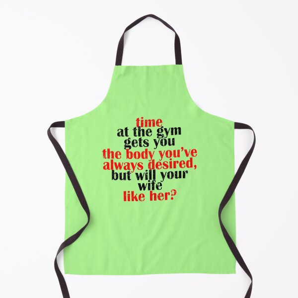 Item preview, Time at the gym gets you the body you've always desired, but will your wife like her? designed and sold by Sticker Up.