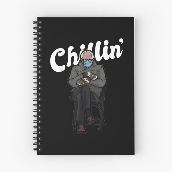 Item preview, Chillin Bernie Sanders Mitten Meme Inauguration Chair designed and sold by BrucesAlexander.