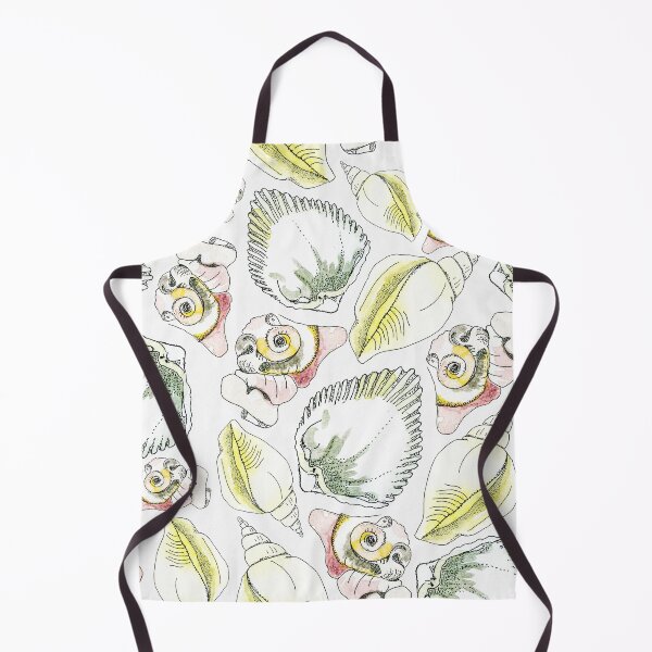 Item preview, Seashells on white designed and sold by bunyipdesigns.