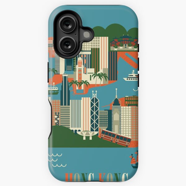 Item preview, Hong Kong Architecture Sketch  designed and sold by Squirtle Designs.