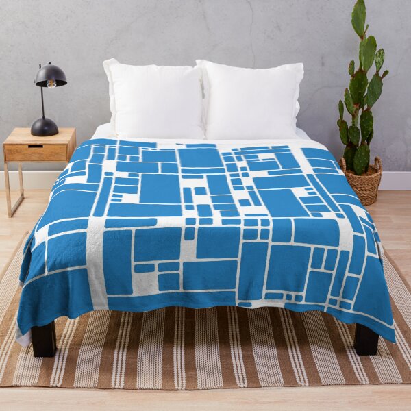 Item preview, city block in teal designed and sold by TheDiamondRiot.