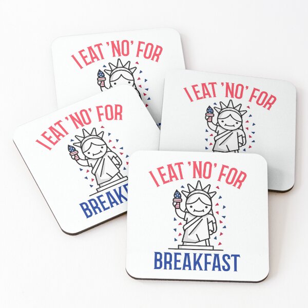 Item preview, I Eat No For Breakfast | Liberty designed and sold by Masayakana.