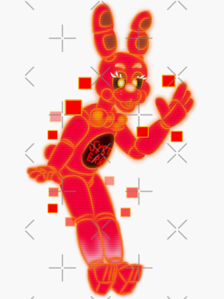 SPRINGTRAP IS REALLLLLLL!!!!!! - Five nights at Freddy's 3 Sticker for  Sale by Thynee's Clown shop