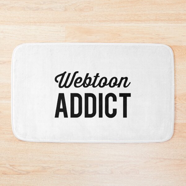 Item preview, Webtoon addict black designed and sold by Maria N.