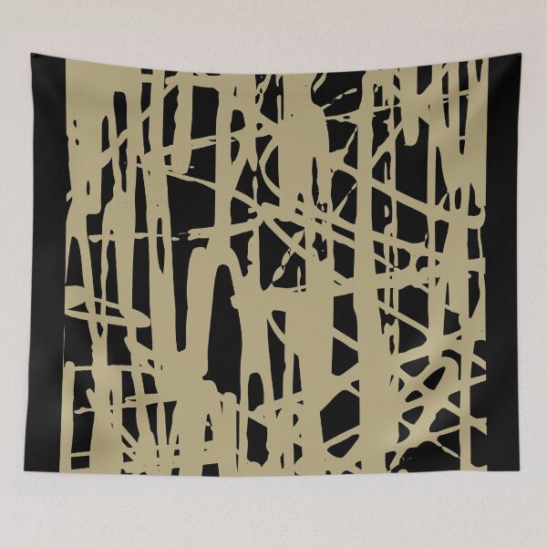 Item preview, Mid Century Modern Art - scribble Art designed and sold by Cozy-Dreams.