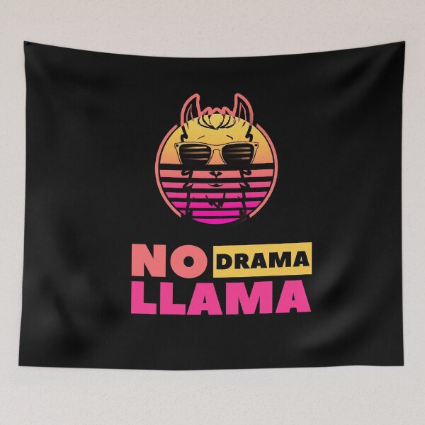 Item preview, No drama llama designed and sold by mwebba2005.