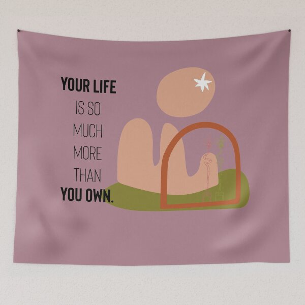 Item preview, Minimalist - Your Life Is So Much More Than Your Own. designed and sold by peachooberry.