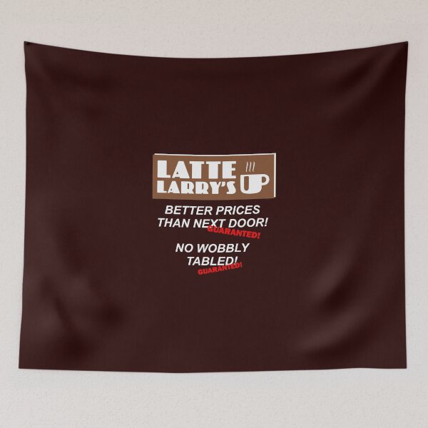 Item preview, Latte Larrys Coffee Shop designed and sold by cisenakenak.