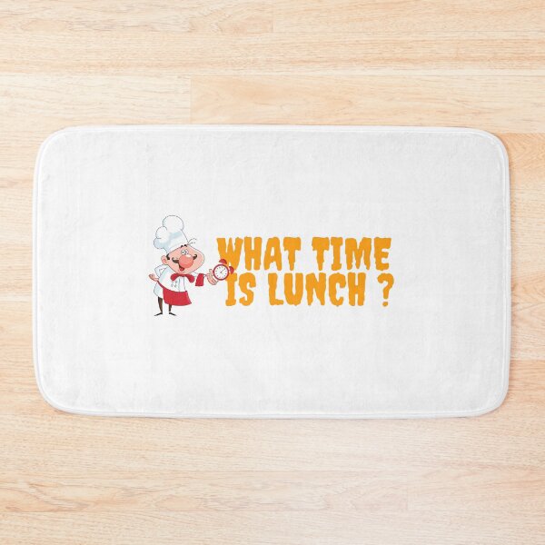 Item preview, what time is lunch designed and sold by H2O-Shop.