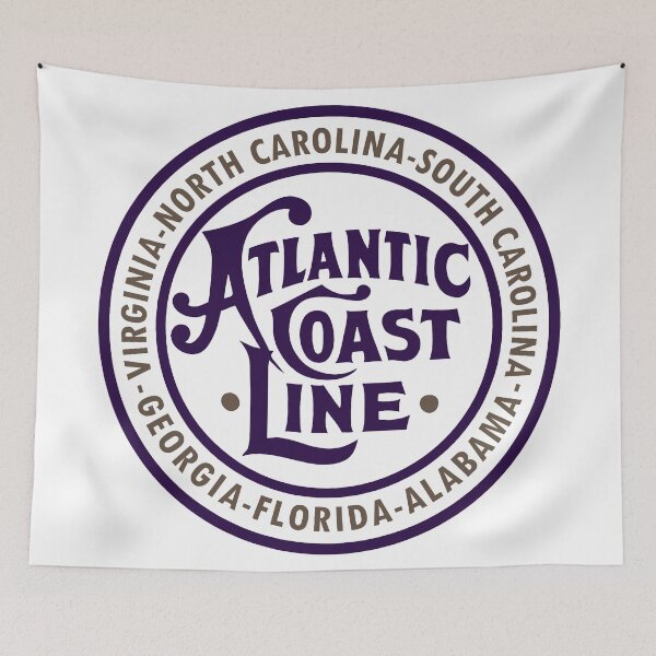 Item preview, Vintage Atlantic Coast Line Railroad Train Seal designed and sold by NationalVintage.