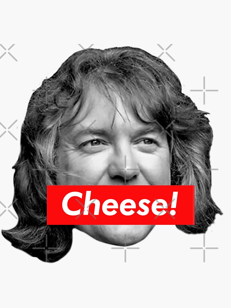 "James May Cheese" Sticker von svaiga Redbubble