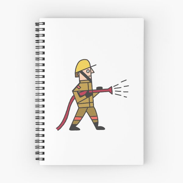Item preview, simple fireman designed and sold by samblackwelder.