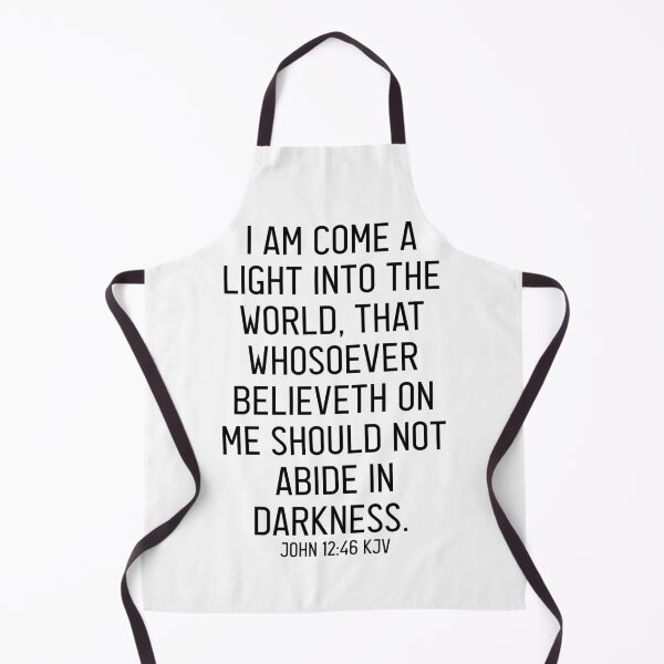 Item preview, John 12:46 KJV designed and sold by Logosdesignshop.