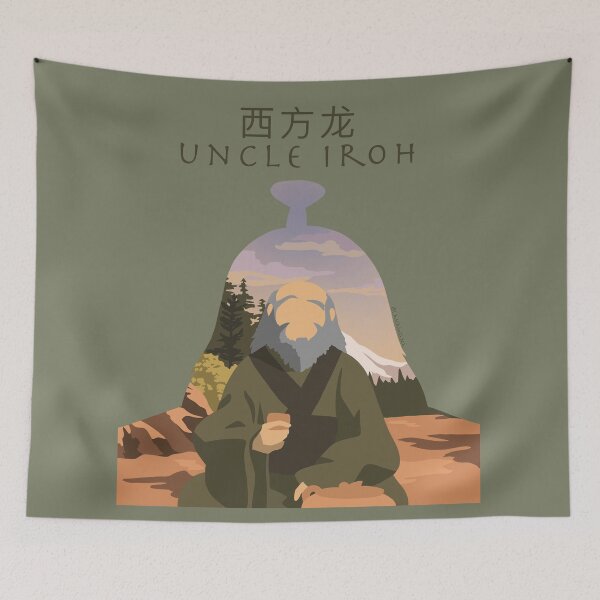 Item preview, Uncle Iroh | ATLA | Dragon of the West, Tea, Firebender, Avatar designed and sold by Lahawana.
