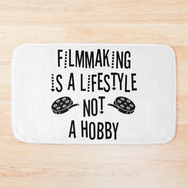Item preview, filmmaking is a lifestyle not a hobby, filmmaking lovers, filmmaking art, filmmaking camera designed and sold by Dkh Fashion.