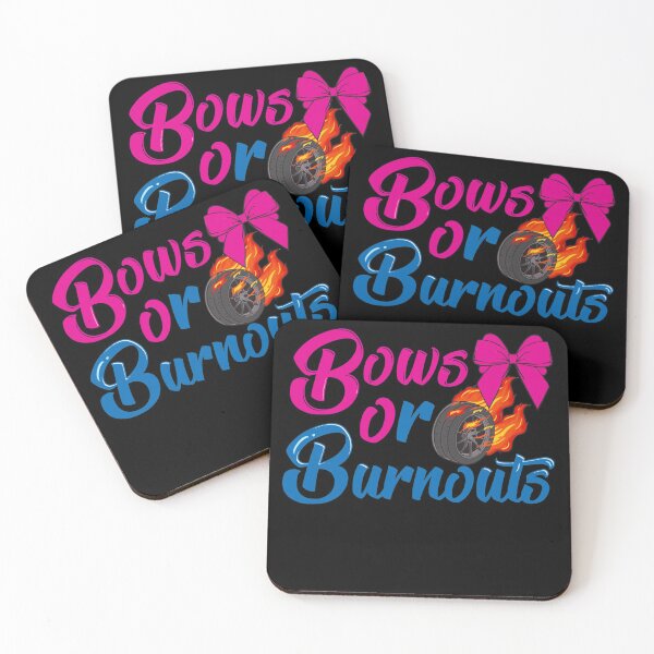Item preview, Bows Or Burnouts Gender Reveal Party Idea For Mom And Dad designed and sold by Kinalan.