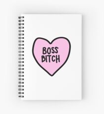 boss bitch Spiral Notebook