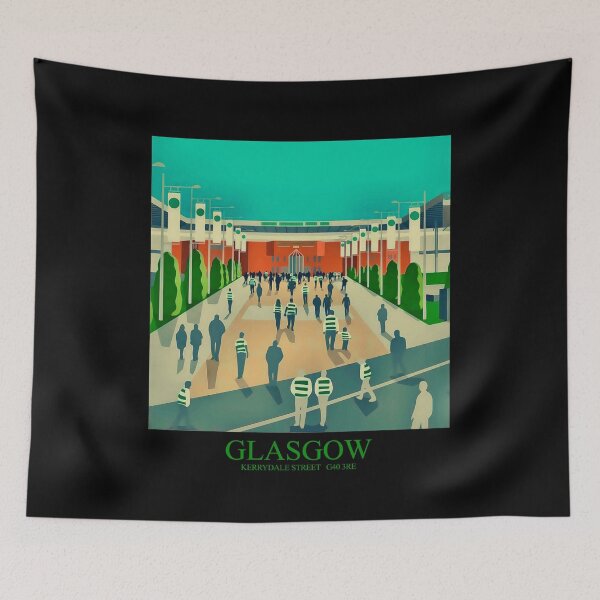 Item preview, The Celtic Way Parkhead Pillow Mask designed and sold by thebeardedscot.
