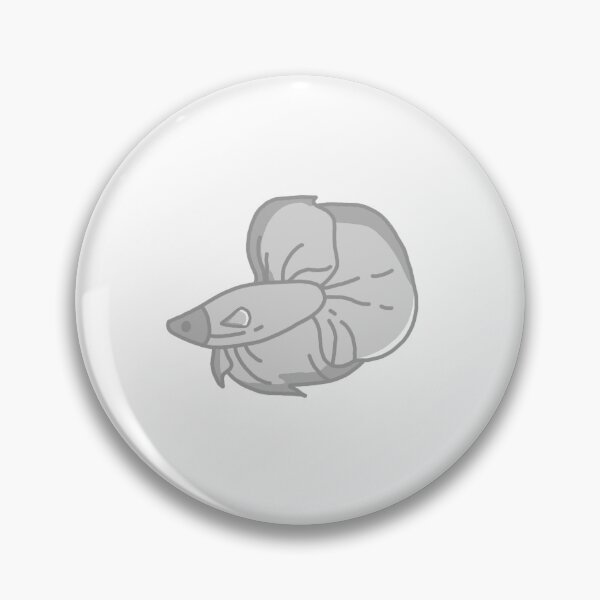 Item preview, platinum betta fish designed and sold by shopsanguine.