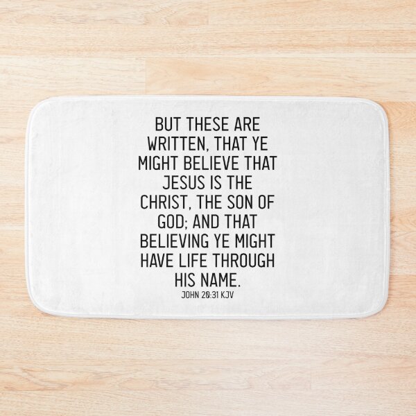 Item preview, John 20:31 KJV designed and sold by Logosdesignshop.