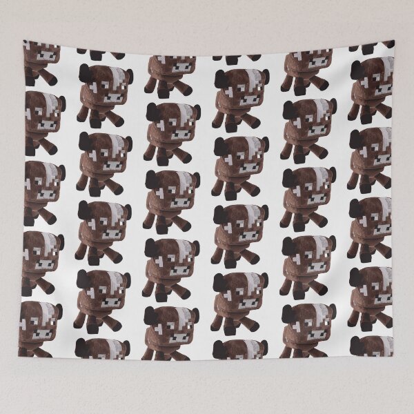 Item preview, Minecraft Baby Cow designed and sold by QuirkyMerch.